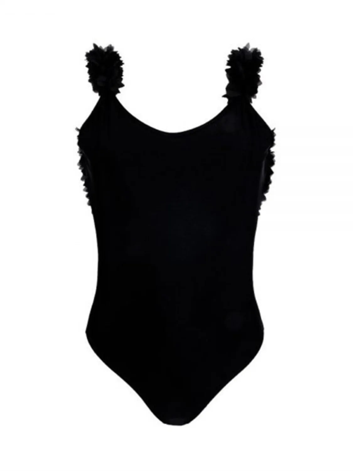 Backless Petal Strap Parent-Child Swimwear - Swimwear/One Piece Swimsuit