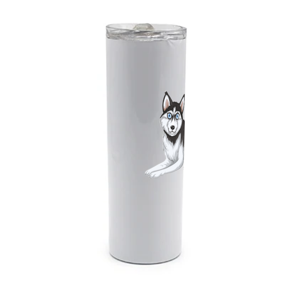 Awww "Love My Husky" 20oz Fun Gift Travel Mug