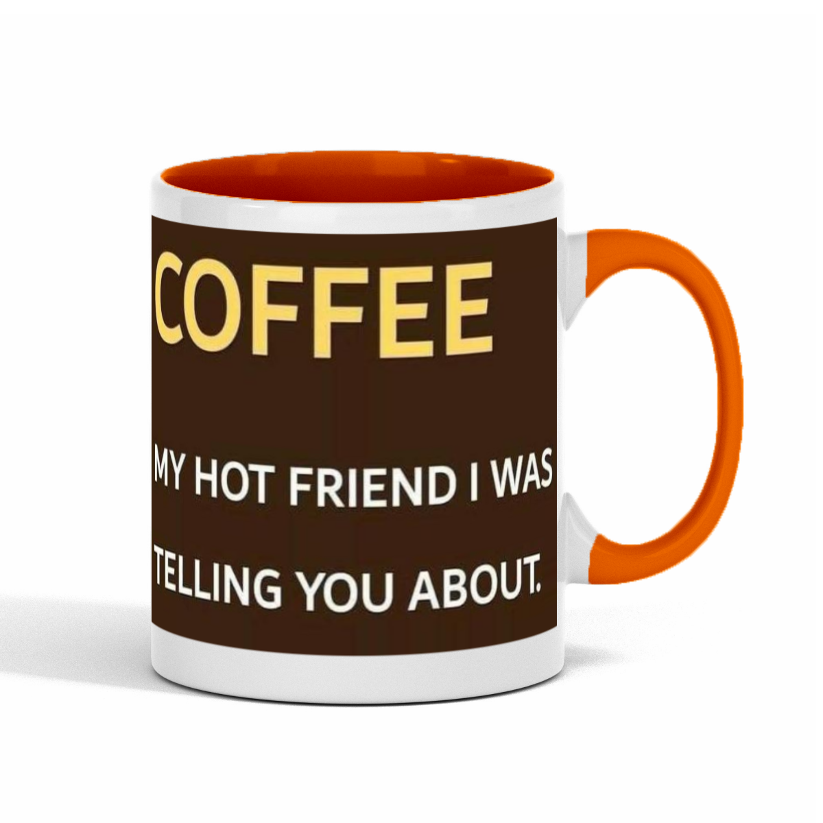'Coffee' 11oz Funny 2-Tone Color Gift Mug