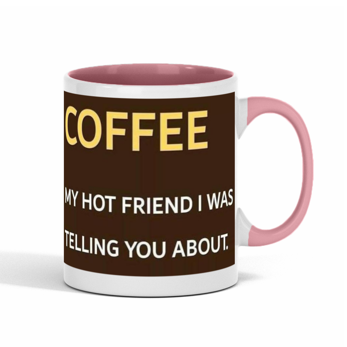 'Coffee' 11oz Funny 2-Tone Color Gift Mug