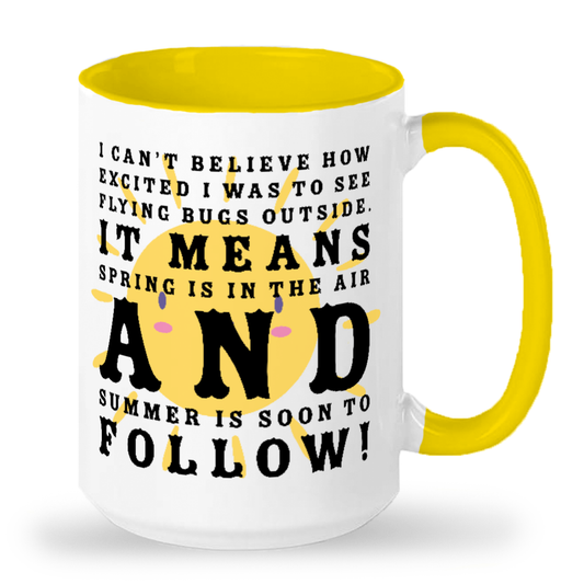 ’Can’t Believe’ 15oz 2-Tone Fun Gift Mug