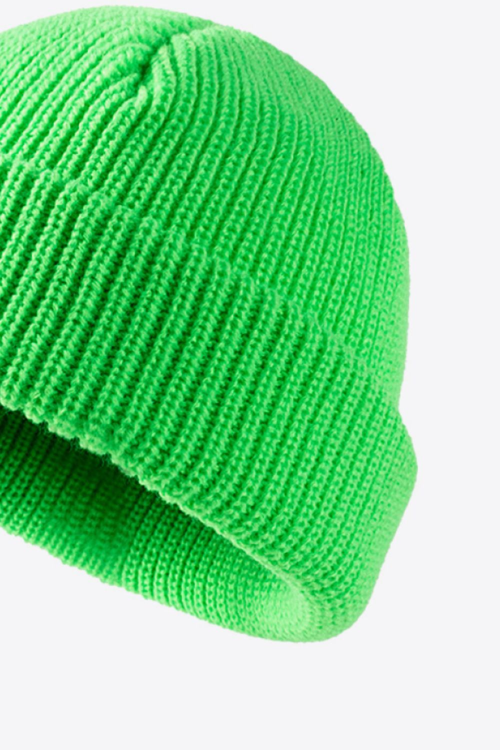 Calling For Winter Rib-Knit Beanie - hats