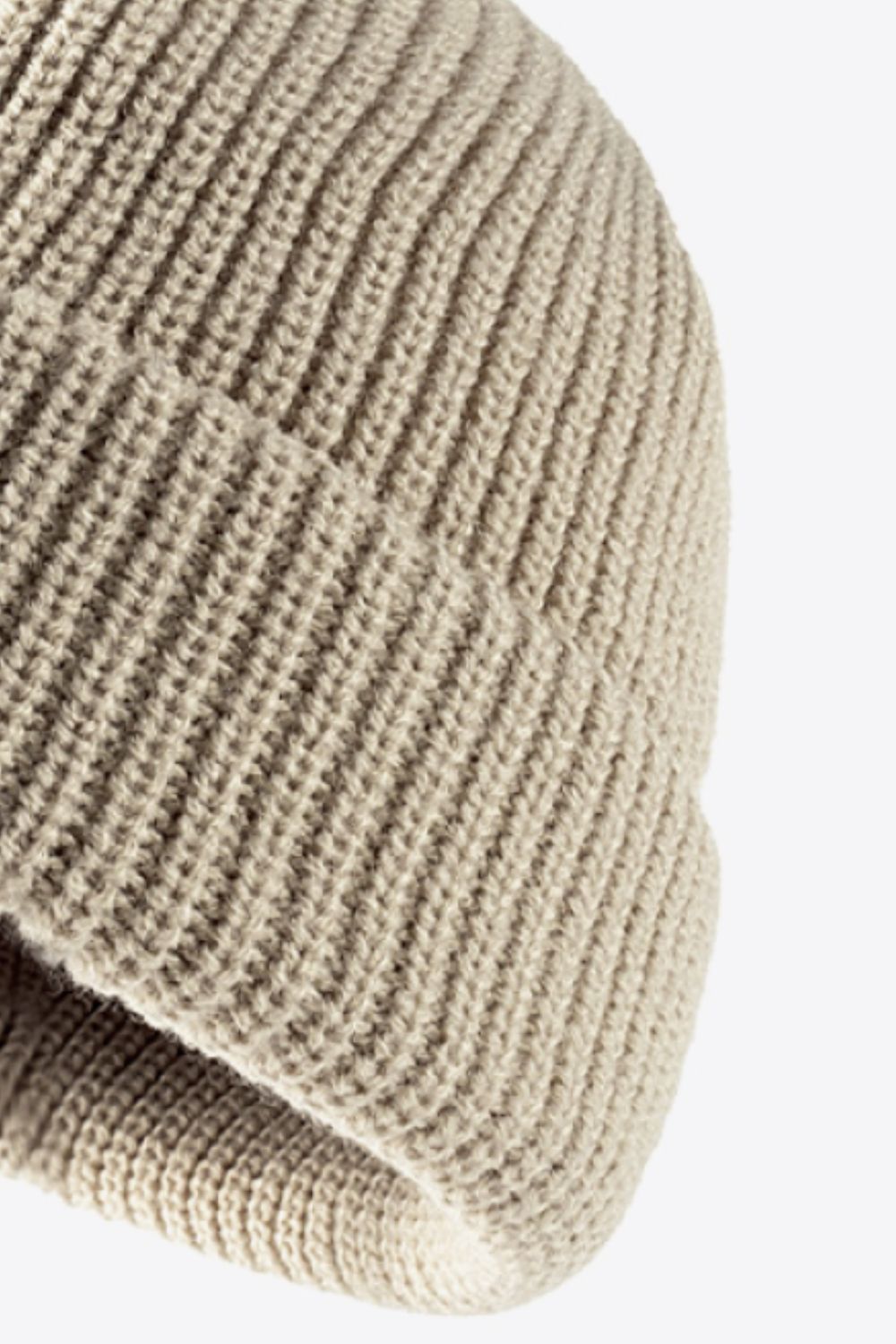 Calling For Winter Rib-Knit Beanie - hats