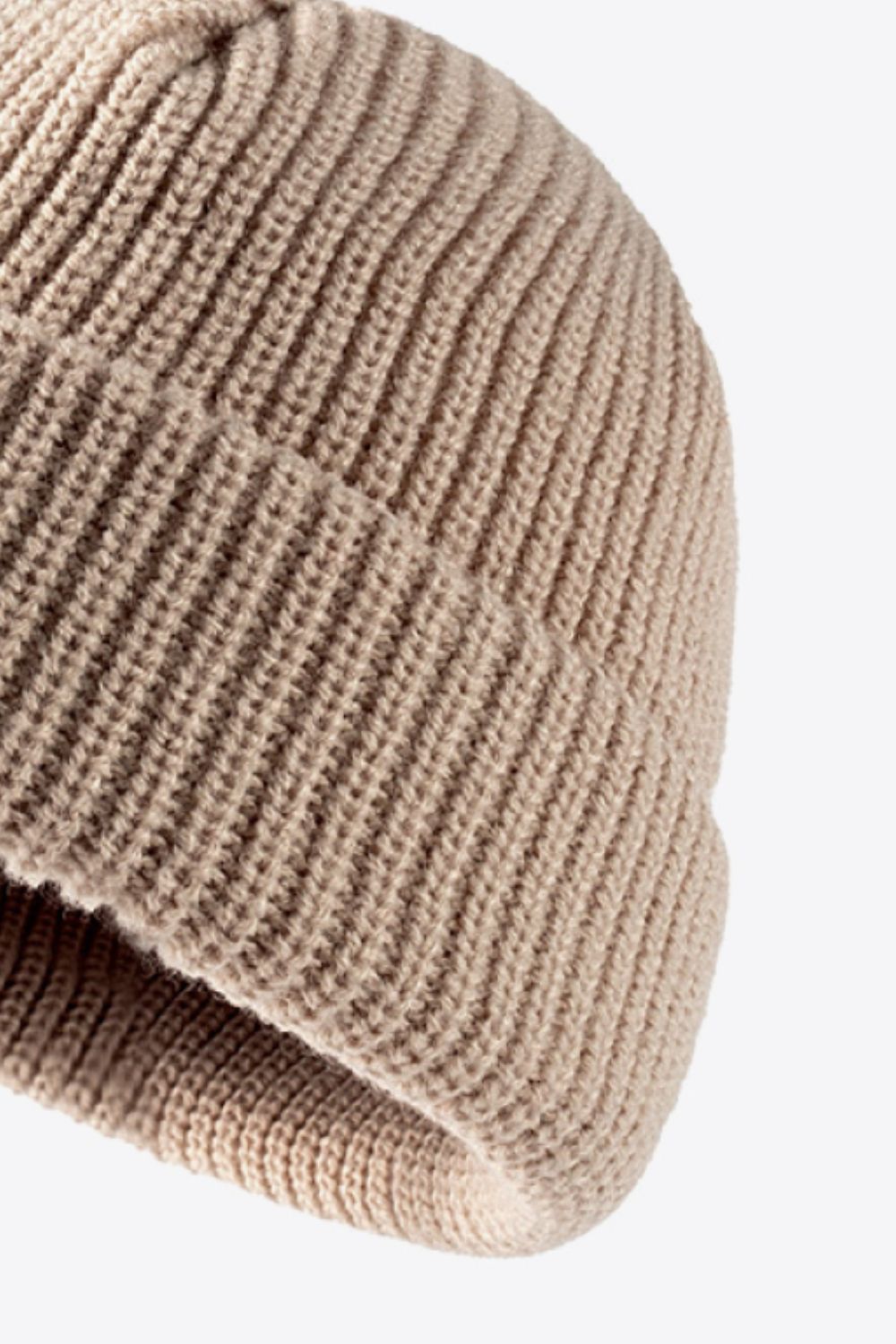 Calling For Winter Rib-Knit Beanie - hats