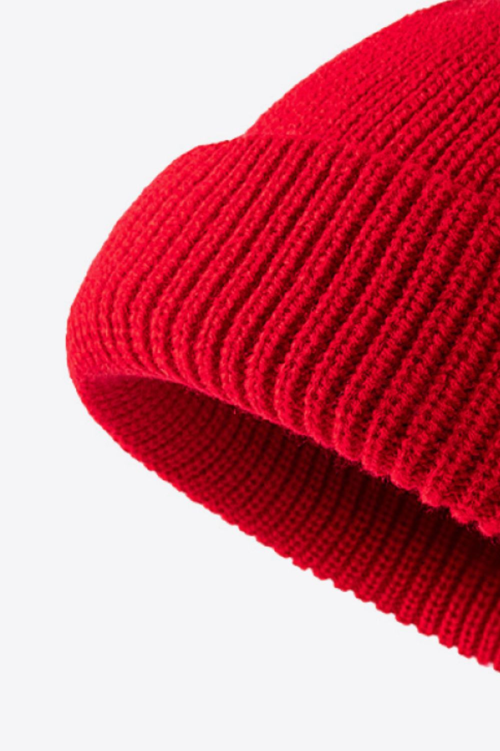 Calling For Winter Rib-Knit Beanie - hats