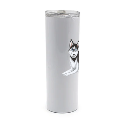 Awww "Love My Husky" 20oz Fun Gift Travel Mug