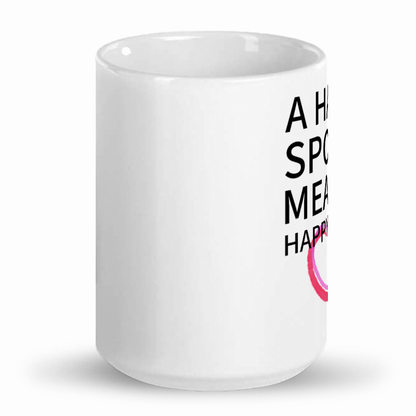 'Happy Spouse' Cute 15oz Fun White Gift Mug