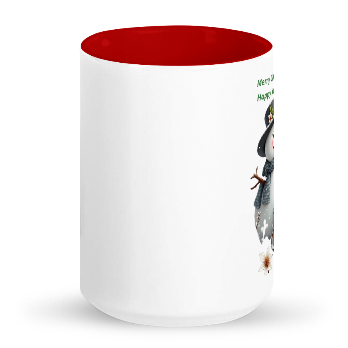 Merry Christmas, Two-Tone 15oz Mug