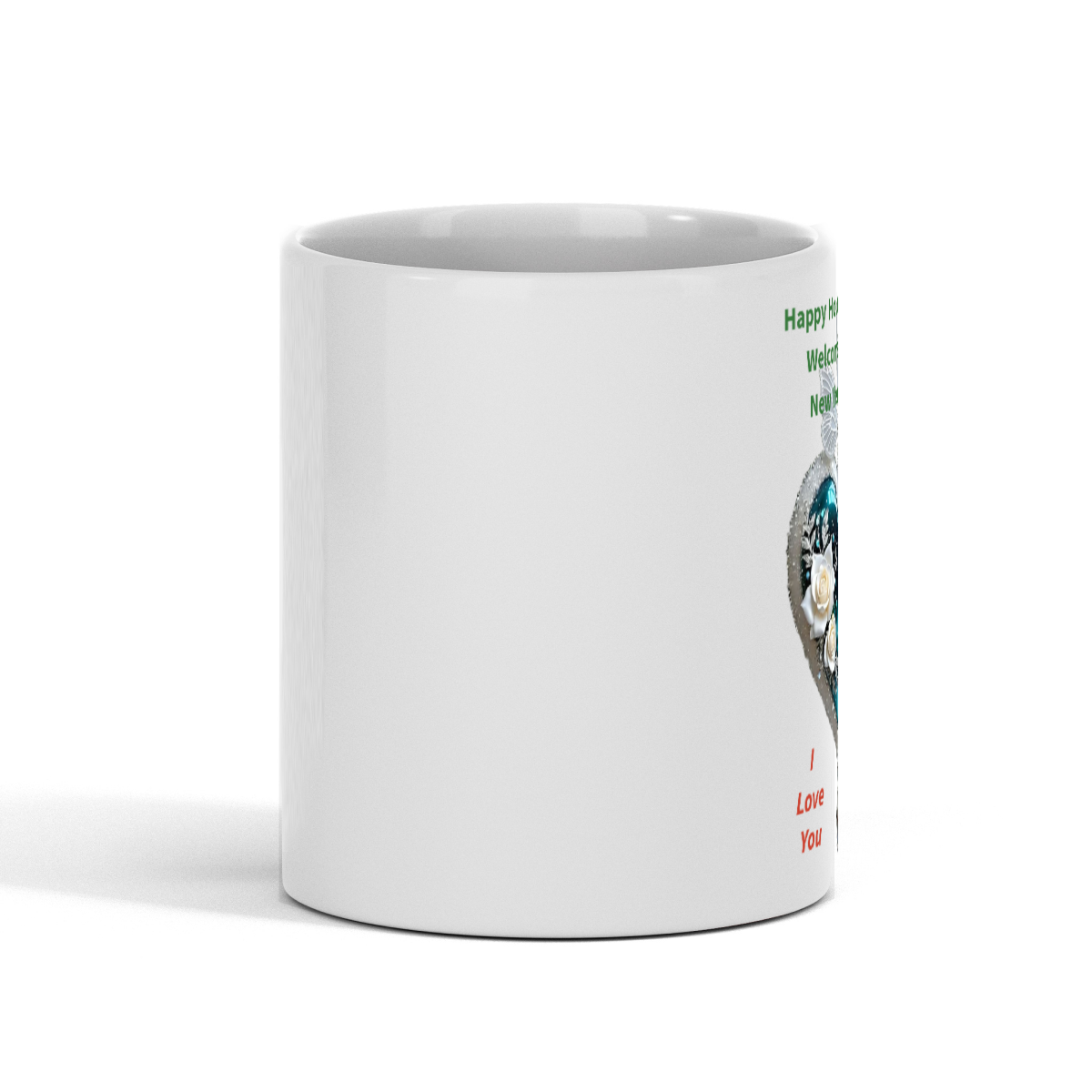 Happy Holidays Baby, White 11oz Mug