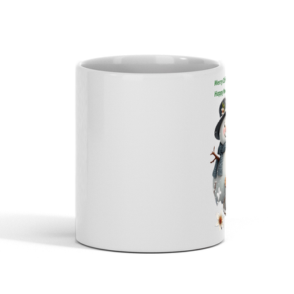 Merry Christmas, White 11oz Mug