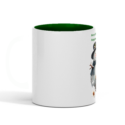 Merry Christmas, Two-Tone 11oz Mug