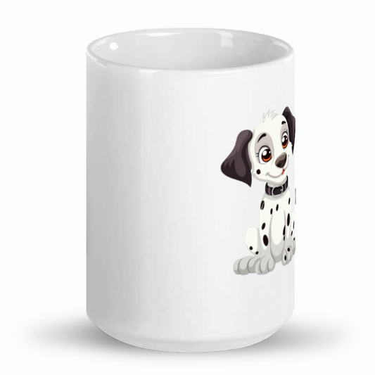 Cute "Love My Dalmatian" 15oz White Fun Gift Mug