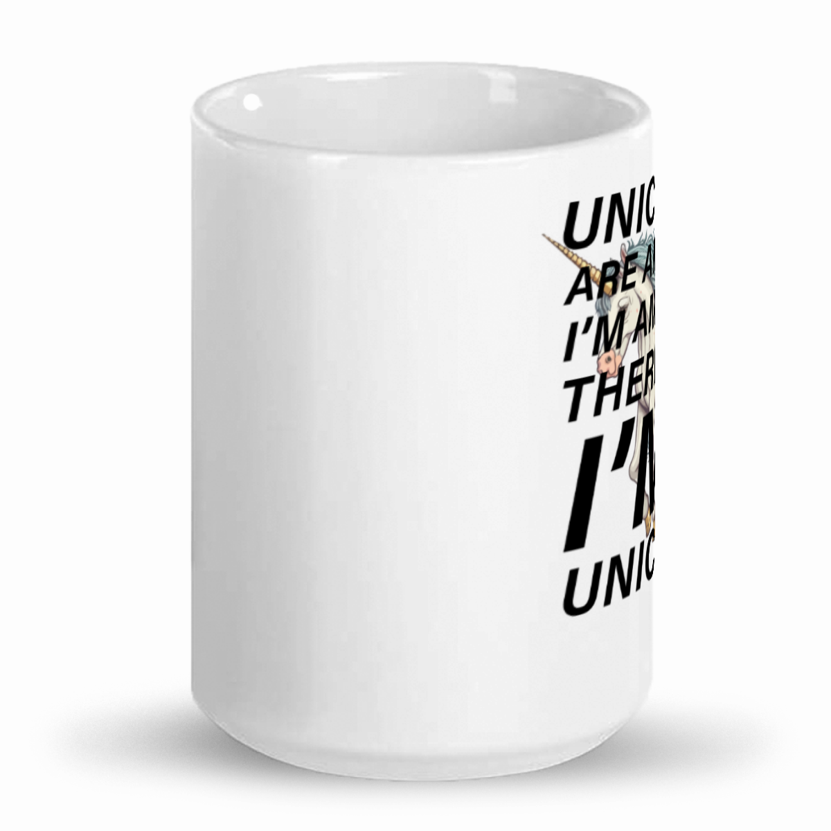 Fun "Unicorns" 15oz White Mug