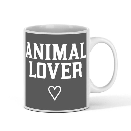 'Animal Lover' 11oz Fun White Gift Mug
