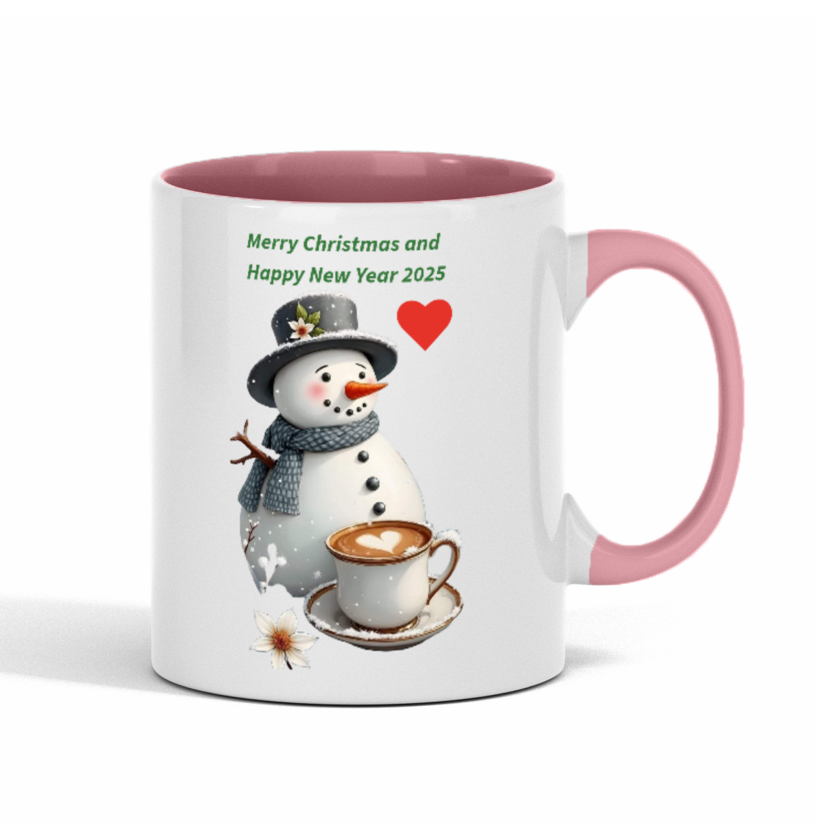 Merry Christmas, Two-Tone 11oz Mug