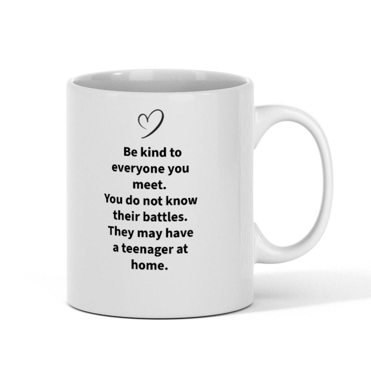 ’Be Kind To’ 11oz White Fun Gift Mug - 11 OZ